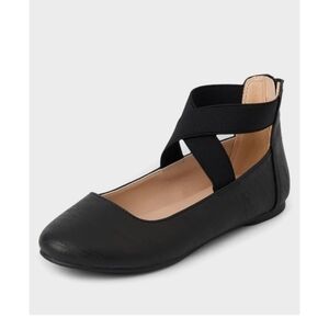 Little Girl's Black Ballet Flats